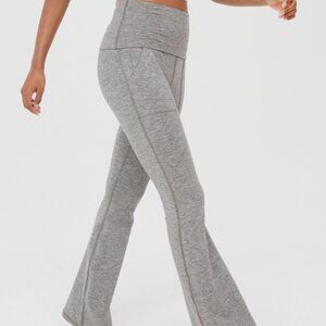 OFFLINE by Aerie The Hugger High Waisted Foldover Flare Legging